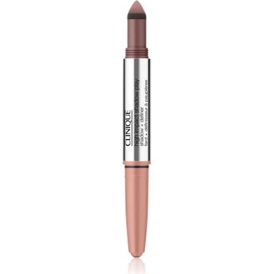 Clinique High Impact Shadow Play Shadow & Definer oční stíny v tužce duo Rose +Truffles 1,9 g