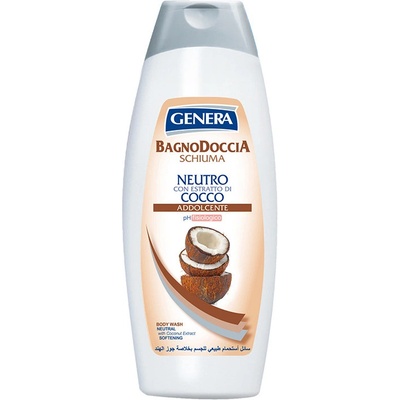 Genera sprchový gél a pena do kúpeľa S Kokosovým extraktom 1000 ml