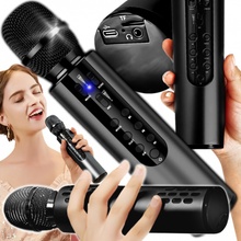 Bluetooth karaoke mikrofón s reproduktorom K7 Black