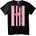 NOONEBRAND Тениска Pink Panther Ивици - 7XL, White