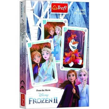 Čierny Peter Ľadové kráľovstvo II / Frozen II v krabičke 6x9x1cm