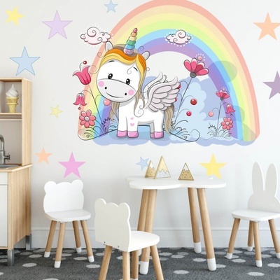 INSPIO Samolepka Můj jednorožec, velikost 90 x 80 cm, 3615f