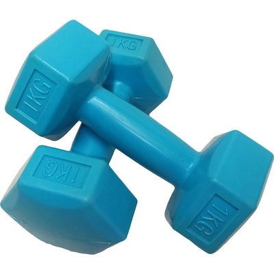 S-Sport PVC ръчни гири, шестоъгълни 2x1 кг