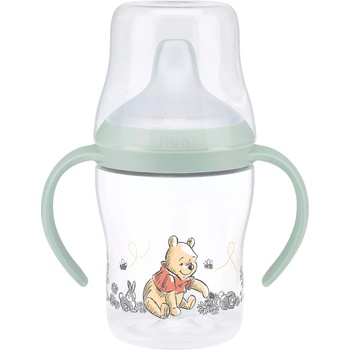 Nuk Шише NUK Perfect Match - С накрайник за сок, TC, РР, 150 ml, Disney, Мечо пух (10215391)