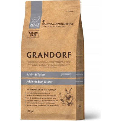 Grandorf Rabbit Turkey Adult Medium & Maxi 10 kg