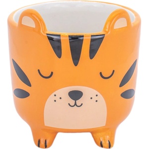 Sass & Belle Керамично покритие за кашпа ø 7, 5 cm Tiger Mini - Sass & Belle (XDC715)