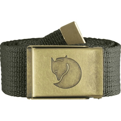 Fjällräven Canvas Brass Belt opasek Mountain Grey