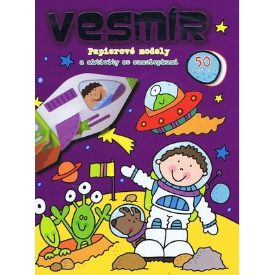 Vesmír Papierové modely a aktivity so samolepkami