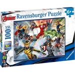 Ravensburger Пъзел Ravensburger от 100 XXL части - Отмъстителите (13261) - ozone