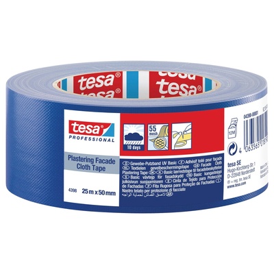 TESA Текстилно маскиращо тиксо Tesa, 25м х 50мм, синьо (04363-00001-03) (04363-00001-03)