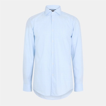 HUGO BOSS Риза с дълъг ръкав Boss Men's H Hank Spread Long Sleeve Oxford Shirt - Blue