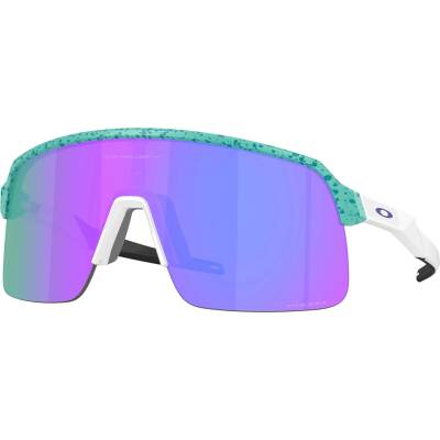 Oakley Мъжки очила за колоездене Oakley Sutro Lite S3 Cycling glasses - Celeste Splatter / Prizm Violet - размер One Size (205-7450-0111)