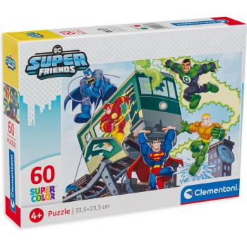 Clementoni Пъзел Clementoni от 60 части - Героите на DC (26066)