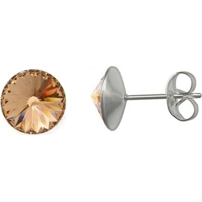 Nubis ocelové Crystals from Swarovski LIGHT PEACH NU003-LP