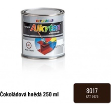 Alkyton RAL 8017 polomatný 0,75L čokoládová hnědá