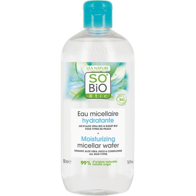 SO’BiO étic Voda micelární s Aloe vera BIO 500 ml