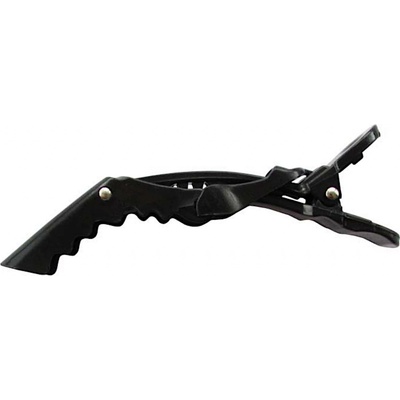 Klipsa do vlasov Duko 2437 11 cm - plastová, čierna (2437 - black)