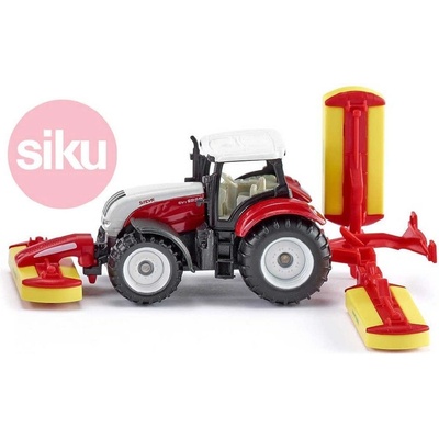 Siku Traktor Steyr s žacími lištami