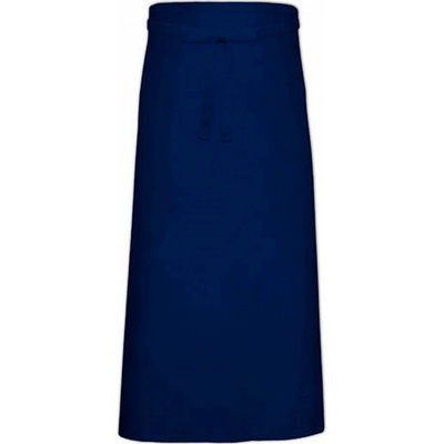 Link Kitchen Wear Francouzská keprová zástěra XXL 100 x 140 cm modrá námořní, 100 x 140 cm X1140