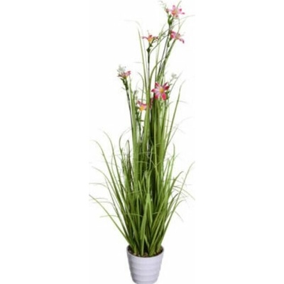 Home Styling Collection Umělá polní květina ve květináči, 100 cm, vícebarevná vícebarevná