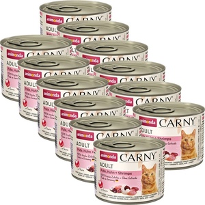 Animonda Carny Adult - Пуйка, пиле и скариди 12 x 200 г