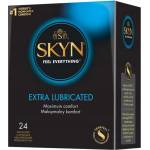 SKYN Extra Lubricated - допълнително смазани презервативи без латекс (24 бр. )