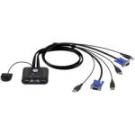ATEN KVM Switch CS22U, 2x 1, USB