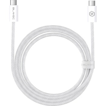 Blavec USB Кабел Blavec Candy Type-C, PD, 60W, 3A, 3m, Apple CarPlay/Android Auto (CCA-CC3W30), бял ((CCA-CC3W30))