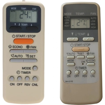 съвместим Toshiba wh-e1ye, ras- m10ykv-e, ras- m13ykv-e, ras-m18yav-e, ras-m10ykcv-e, ras-m13ykcv-e, ras-m18yacv-e - заместител дистанционно управление (wh-e1ye, ras- m10ykv-e, ras- m13ykv-e, ras-m18yav-e, ras-m10ykcv-e, ras-m13ykcv-e, ras-m18yacv-e)