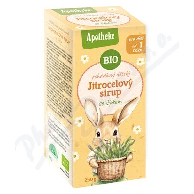 Apotheke Bio Pohádkový sirup Jitrocelový 250 g