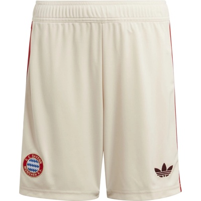 adidas Юношески къси панталони Adidas Bayern Munich Third Shorts 2024 2025 Junior - Linen S17