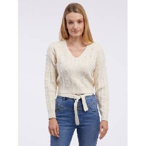 orsay Кремав дамски cropped пуловер ORSAY Orsay | Byal | ЖЕНИ | M