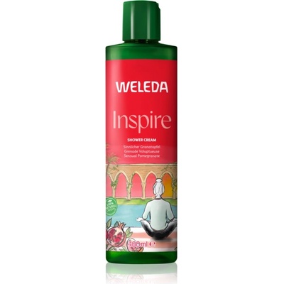 Weleda Inspire регенериращ душ крем Pomegranate, Orange and Vanilla 400ml