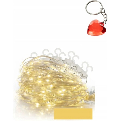 Emos D3EW02 LED vánoční nano řetěz záclona 2,9x1,5 m venkovní i vnitřní teplá bílá programy