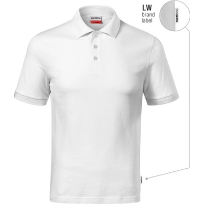 Rimeck polokošile Resist Heavy Polo krátký rukáv pánská MAL-R20LW13 bílé
