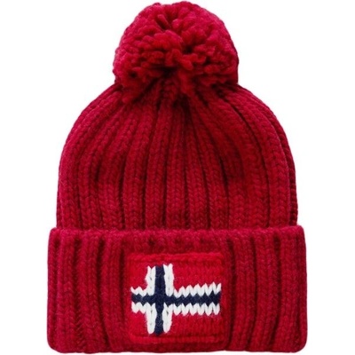 Napapijri Semiury 5 zimní čepice červená