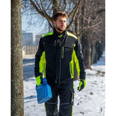 Ardon NEON zimná montérková blúza H6441 čierno žltá
