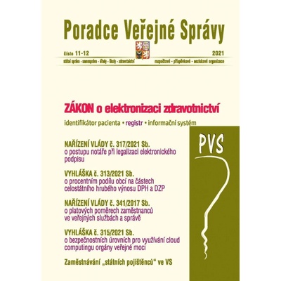 Veřejná správa č. 11-12 / 2021 - Zdravotnictví, Elektronizace - Poradce s.r.o.