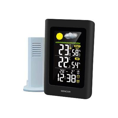 SENCOR SWS 4270 Meteostanice s barevným LCD displejem, černá