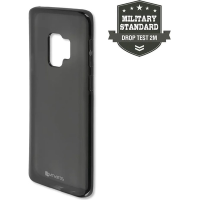 4smarts Противоударен Силиконов Калъф за Samsung S9 All, 4Smarts Airy-Shield Case, Черен (4S469947)