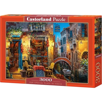 Castorland Пъзел Castorland от 3000 части - Нашето любимо място във Венеция (C-300426-2)