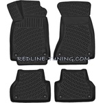  Гумени стелки Rizline за Audi A4, 16-19г. 4 части (pa-511177)