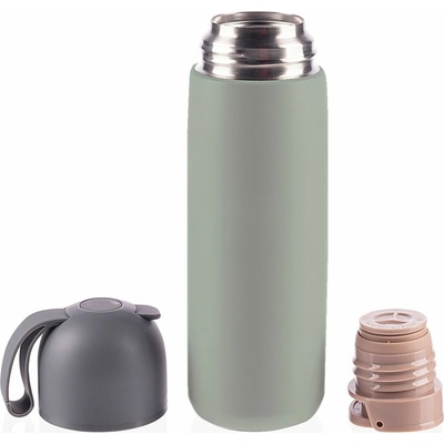 Zopa Termoska se silikonovým držákem 400 ml Pistacio green