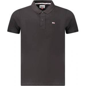 Tommy Hilfiger Мъжка риза с къс ръкав tommy hilfiger, Размер m, Цвят Черен (dm0dm15370_nebds)