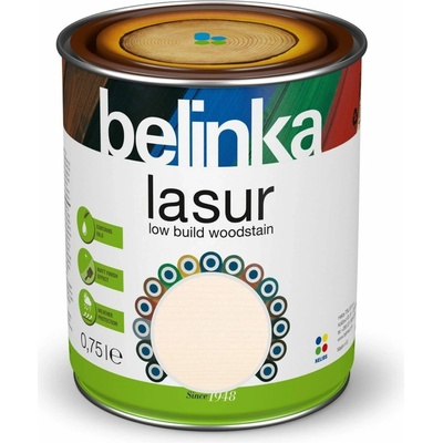Belinka Lasur 0,75 l Biela