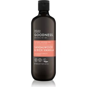 Baylis & Harding Goodness Sandalwood & Rich Vanilla душ-гел за мъже 500ml
