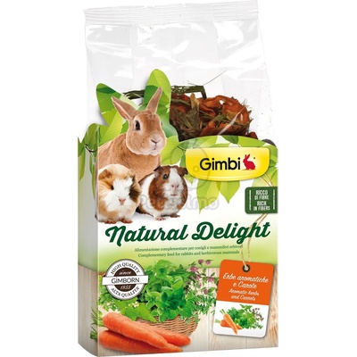 Gimborn Gimbi Natural Delight ароматни билки и моркови 100 г