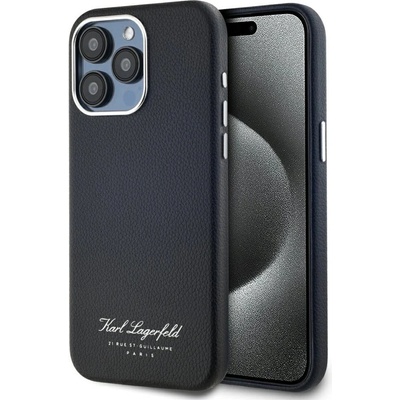KARL LAGERFELD hotel RSG Калъф за iPhone 15 Pro - черен (3666339256449)