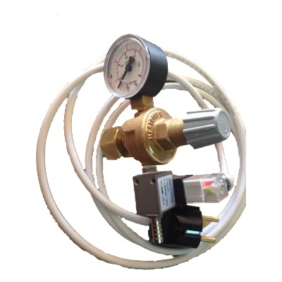 Редуцир вентил + магнитен клапан за СО2