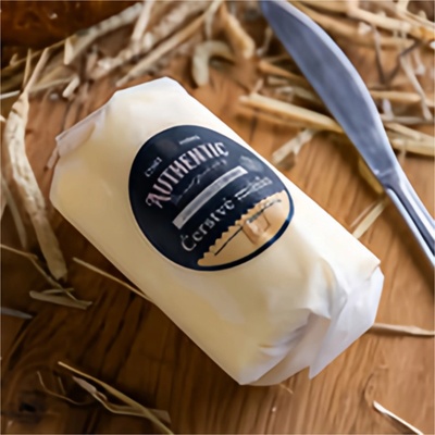 Authentic Farmářské čerstvé máslo 82% 200 g – Zboží Dáma